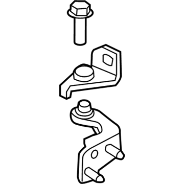 Ford BB5Z-7826810-C Hinge Assembly