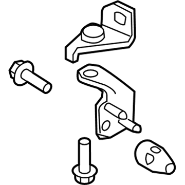Ford BB5Z-7826800-C Hinge Assembly