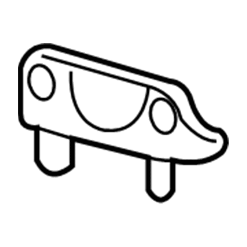 Mercury 1L2Z-78108A82-BA Bracket - Side