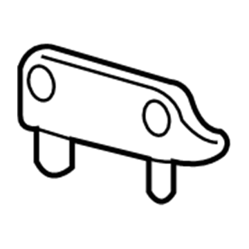 Mercury 1L2Z-78108A82-AA Bracket - Side