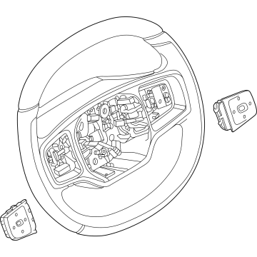Lincoln Nautilus Steering Wheel - R2TZ-3600-DC