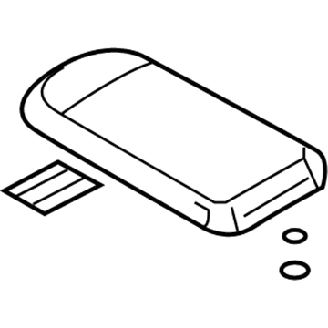 Mercury 8G1Z-5406024-BA Armrest Assembly - Console