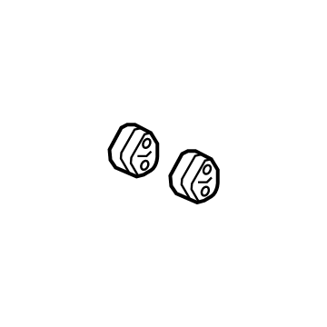 Ford BB5Z-5F262-A Insulator - Rubber