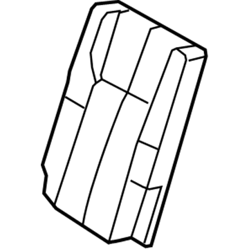 Ford 7L1Z-7866800-A Pad - Rear Seat Back