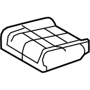 Ford 7L1Z-7863840-A Pad - Rear Seat Cushion