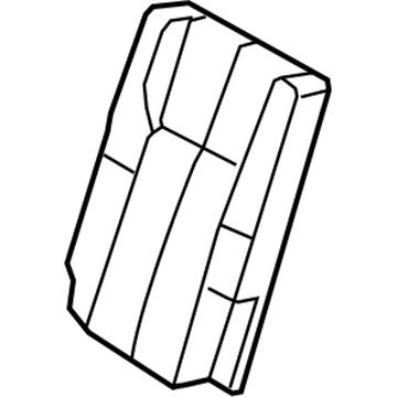 Ford 7L1Z-7866600-AA Cover Assembly - Rear Seat