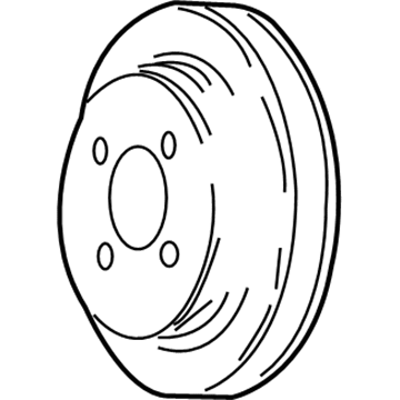 Ford Water Pump Pulley - 9W7Z-8509-A