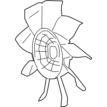 Ford F5AZ-8600-A Fan Assembly