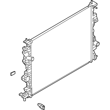 Ford MX6Z-8005-B Radiator Assembly