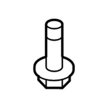 Ford -W708138-S900 Nut - Adjusting Screw