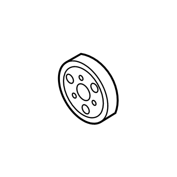 Ford Explorer Water Pump Pulley - HJ5Z-8509-A