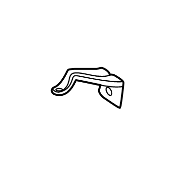 K2GZ-8K574-A Ford Water Hose Bracket Illustration 1 of 1