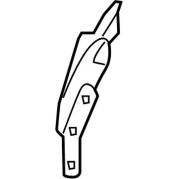 Ford 5F9Z-7462648-AD Latch Assembly, Front Passenger Side 5F9Z-7462648-AD Ford Latch Assembly, Front Passenger Side Illustration 1 of 1