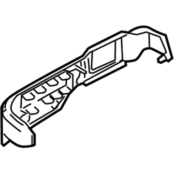 8A4Z-7462186-BC Ford Finish Panel, Camel/Tan, Front Passenger Side Illustration 1 of 1