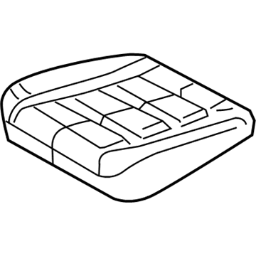 Mercury 8T5Z-5462900-AA Cover Assembly - Seat Cushion