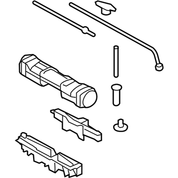 Lincoln 7L1Z-17080-B Jack Assembly - Lifting