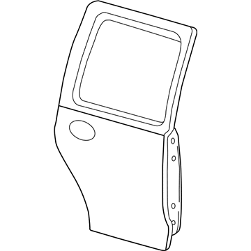 Ford YC3Z-7824630-AA Door Assembly - Rear - Left