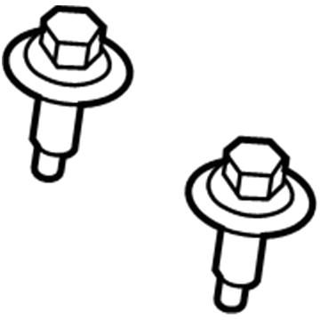 Ford -W708662-S439 Bolt And Washer Assembly - Hex Head