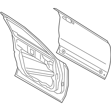 Ford LJ6Z-7820125-C Door Assembly - Front