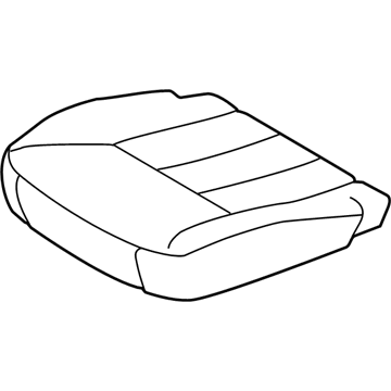 Mercury BN7Z-5462900-AA Cover Assembly - Seat Cushion