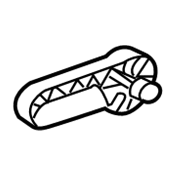 Ford 6E5Z-5461198-AAB Adjust Handle, Camel, Passenger Side 6E5Z-5461198-AAB Ford Adjust Handle, Camel, Passenger Side Illustration 1 of 1