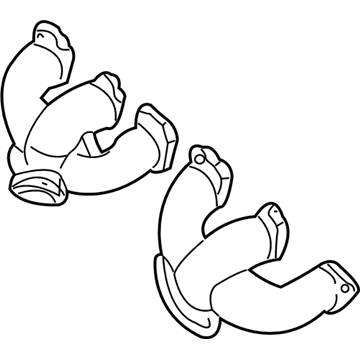 Ford F5TZ-9431-A Manifold Assembly - Exhaust