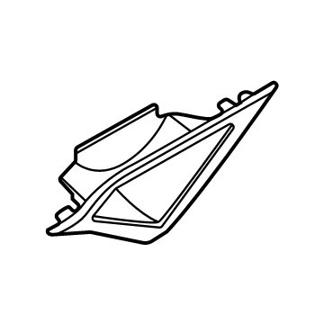 Lincoln SL7Z-78266A21-AA Escutcheon