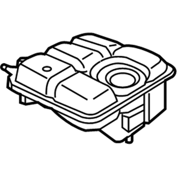 Ford CV6Z-8A080-A Tank Assembly - Radiator Overflow
