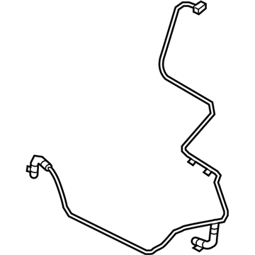 Ford CM5Z-8B081-A Overflow Hose CM5Z-8B081-A Ford Overflow Hose Illustration 1 of 1