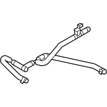 Ford CM5Z-8A577-A Water Hose CM5Z-8A577-A Ford Water Hose Illustration 1 of 1