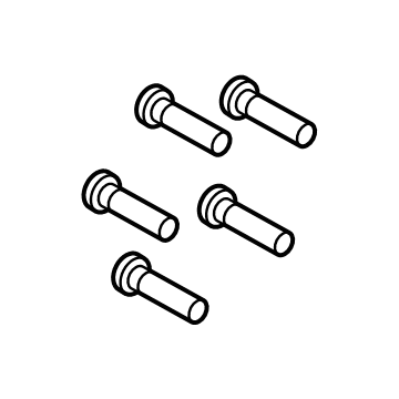 Ford BCPZ-1107-A Stud - Wheel