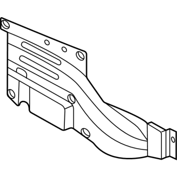 Ford ML3Z-17B984-A Plate - Bumper Mounting