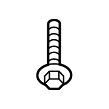 Ford -W715060-S450B Screw And Spring Washer Assembly