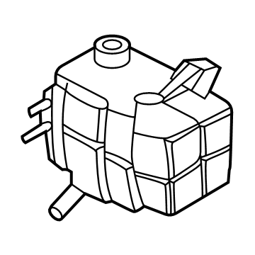 Ford MB3Z-8A080-A Tank Assembly - Radiator Overflow
