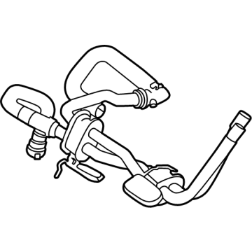 Ford MB3Z-18472-AC Coolant Hose