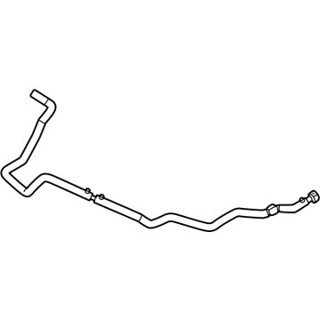 Ford MB3Z-8075-F Overflow Hose