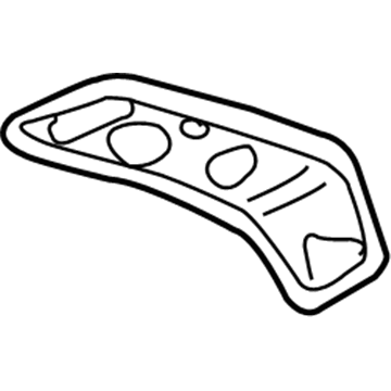Lincoln 3W1Z-54465A56-AA Extension - Package Tray