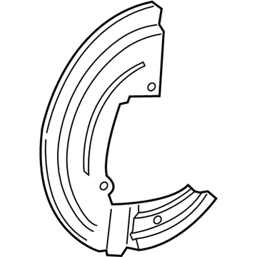 Ford JL3Z-2K004-A Shield - Splash