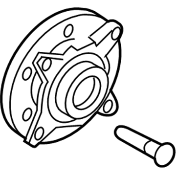 Ford CL3Z-1104-N Hub Assembly - Wheel