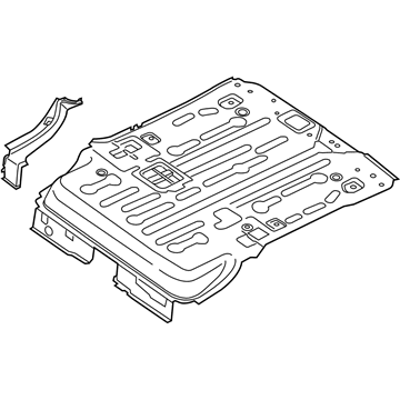 Ford FV6Z-1711215-AF Pan Assembly - Floor
