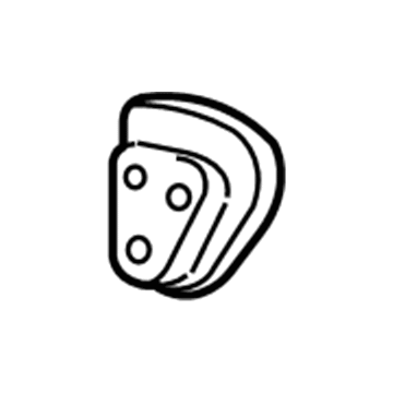 Ford XW4Z-18529-AA Seal - Heater To Dashboard