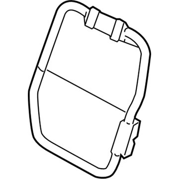 Ford 5F9Z-74613A38-AA Frame - Rear Seat Back