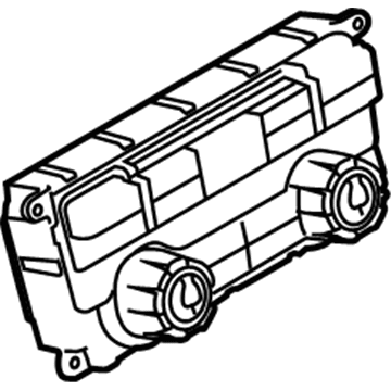 Ford HVAC Control Module - BL3Z-19980-X