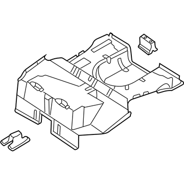 Ford 8S4Z-5411215-A Pan Assembly - Floor