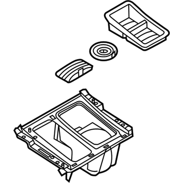 Ford AG1Z-54045A76-AA Panel Assembly - Console
