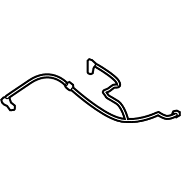 Ford 6L2Z-78601L60-AX Cable Release, Driver Side 6L2Z-78601L60-AX Ford Cable Release, Driver Side Illustration 1 of 1