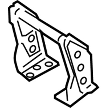 Ford 6L2Z-7861383-A Latch, Rear Driver Side 6L2Z-7861383-A Ford Latch, Rear Driver Side Illustration 1 of 1