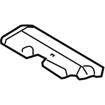 Mercury 6L2Z-78613A96-AAA Cover - Rear Seat Bracket