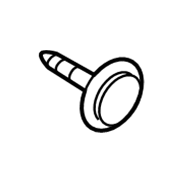 Ford -389358-S Rivet - Plastic