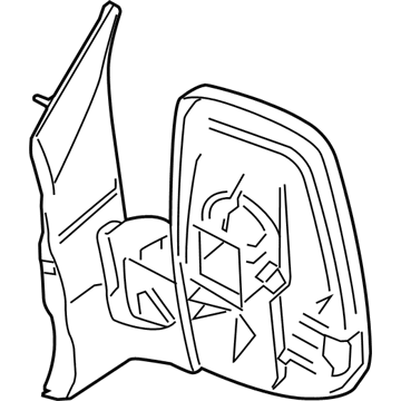 Ford CK4Z-17682-AB Mirror Assembly - Rear View Outer